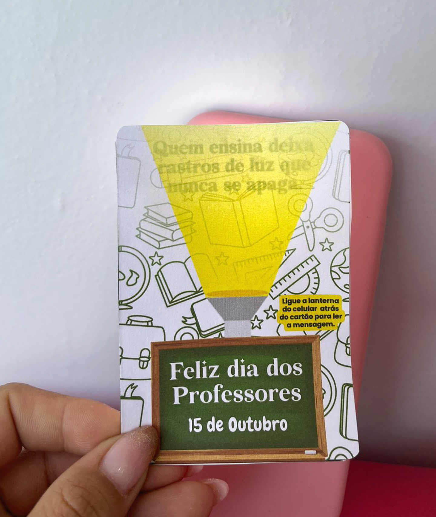 Arquivo Molde Card Mágico Luz Dia dos Professores em pdf 2