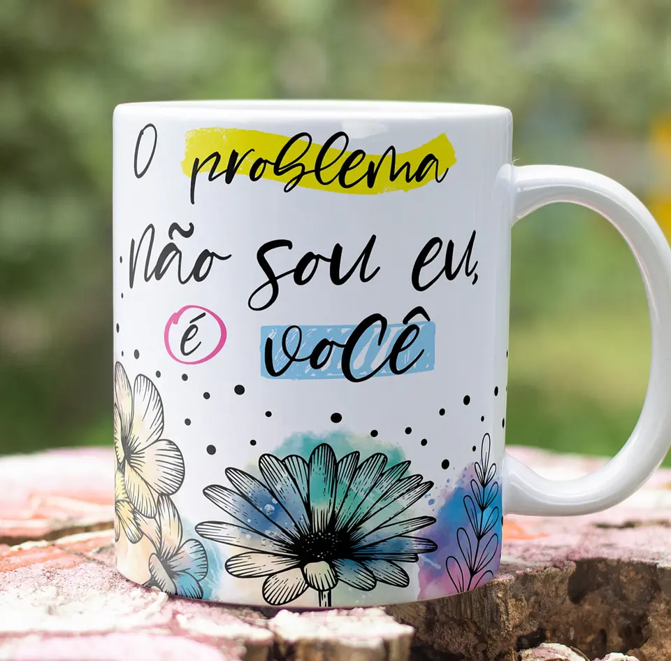 6 Artes para Caneca Frases Sarcásticas Arquivo em Editável 1