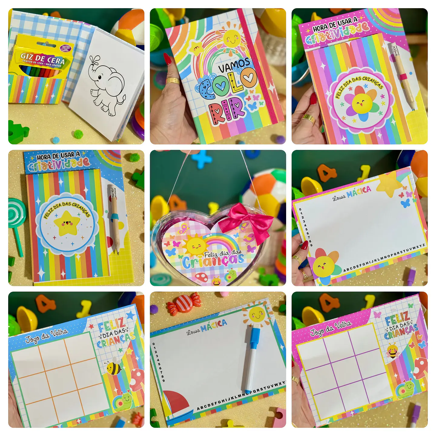 Arquivos de Corte Mimos Dia das Crianças Arquivo pronto 3