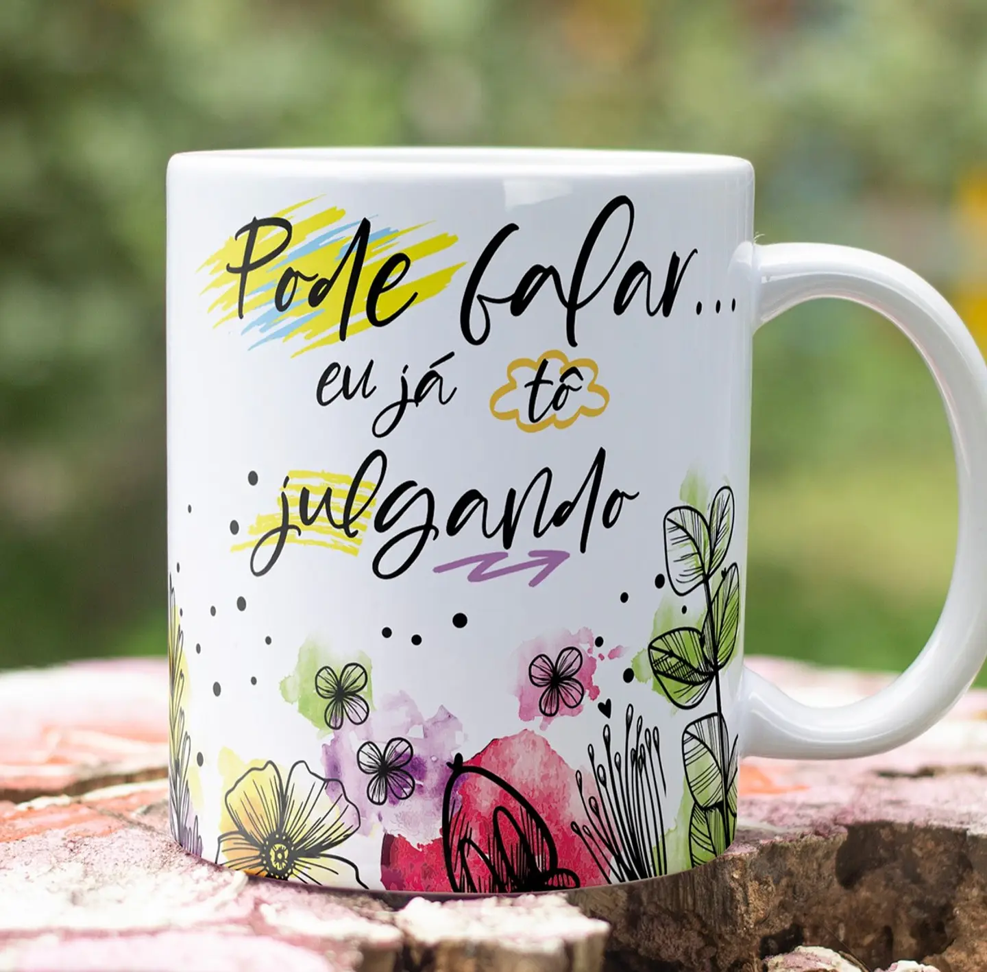 6 Artes para Caneca Frases Sarcásticas Arquivo em Editável 4
