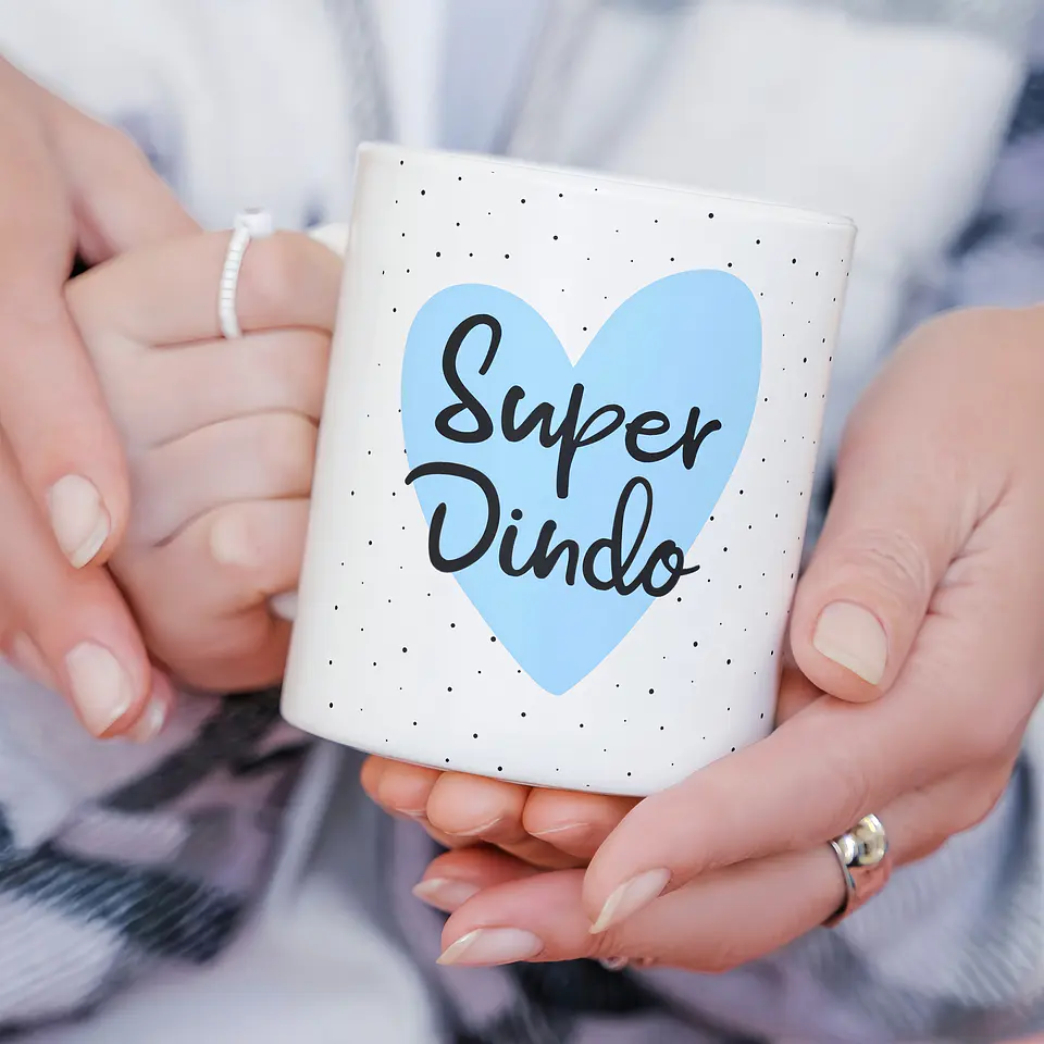 Arte Caneca Super Dindo, Super Dinda Arquivo em Png 2
