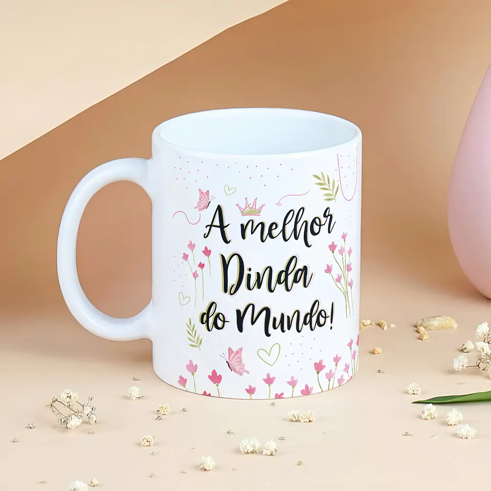 Arte Caneca A melhor dinda do mundo, o melhor dindo do mundo Arquivo Png 2