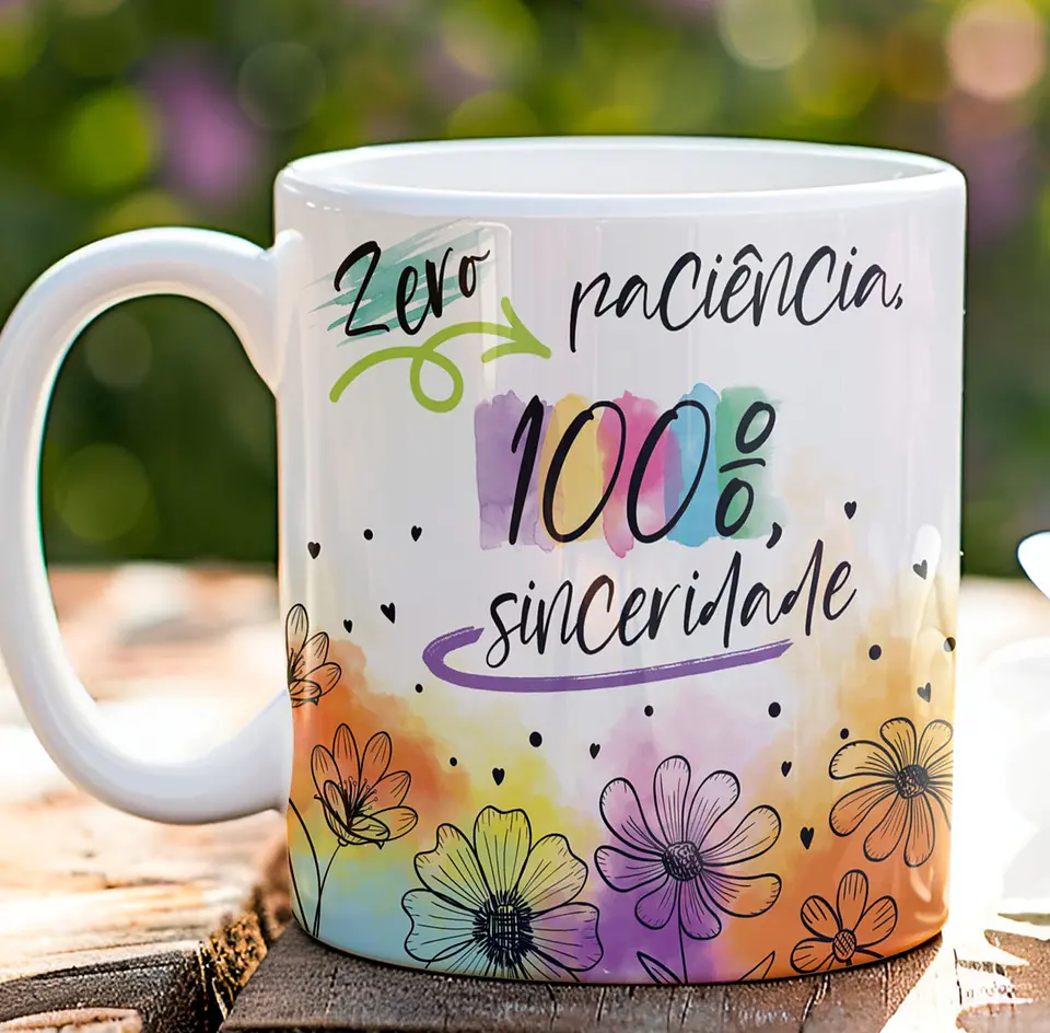 6 Artes para Caneca Frases Sarcásticas Arquivo em Editável 5