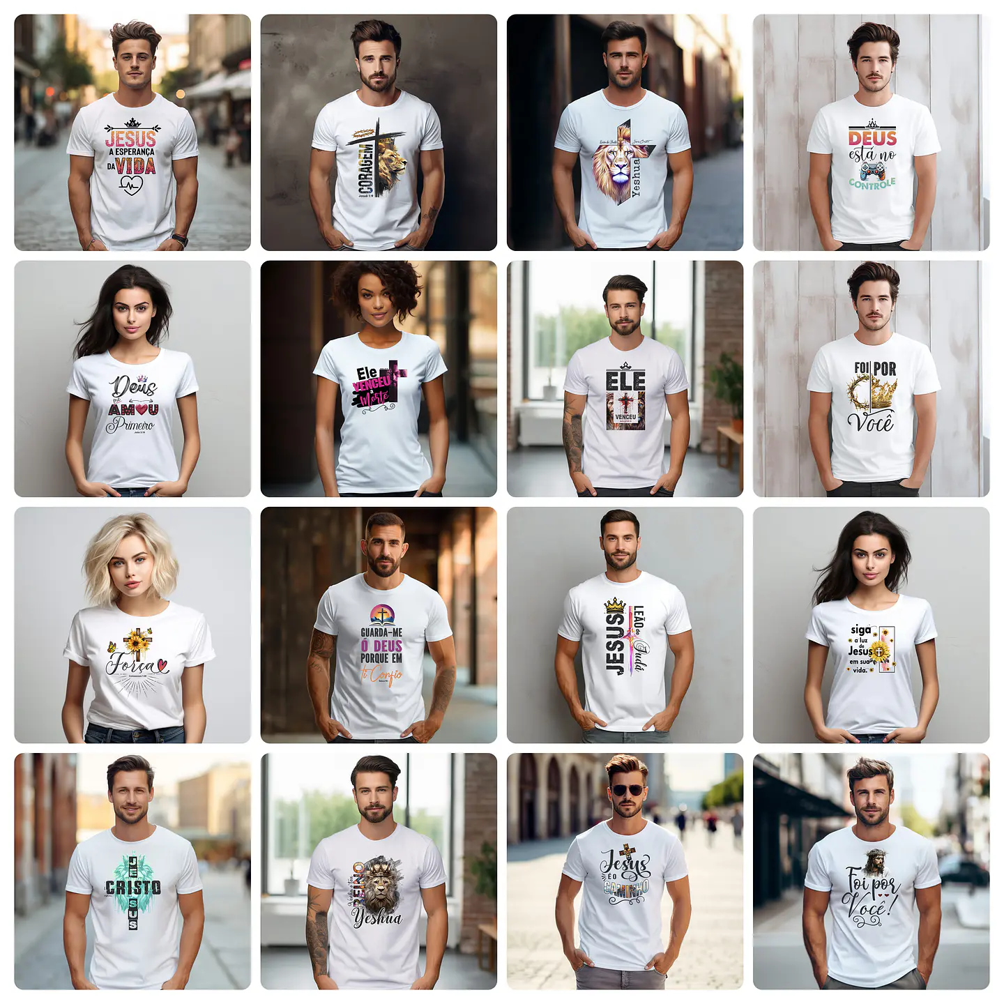 300 Artes para Camisa Gospel Frases Evangelicas Cristão Arquivo Editável  8