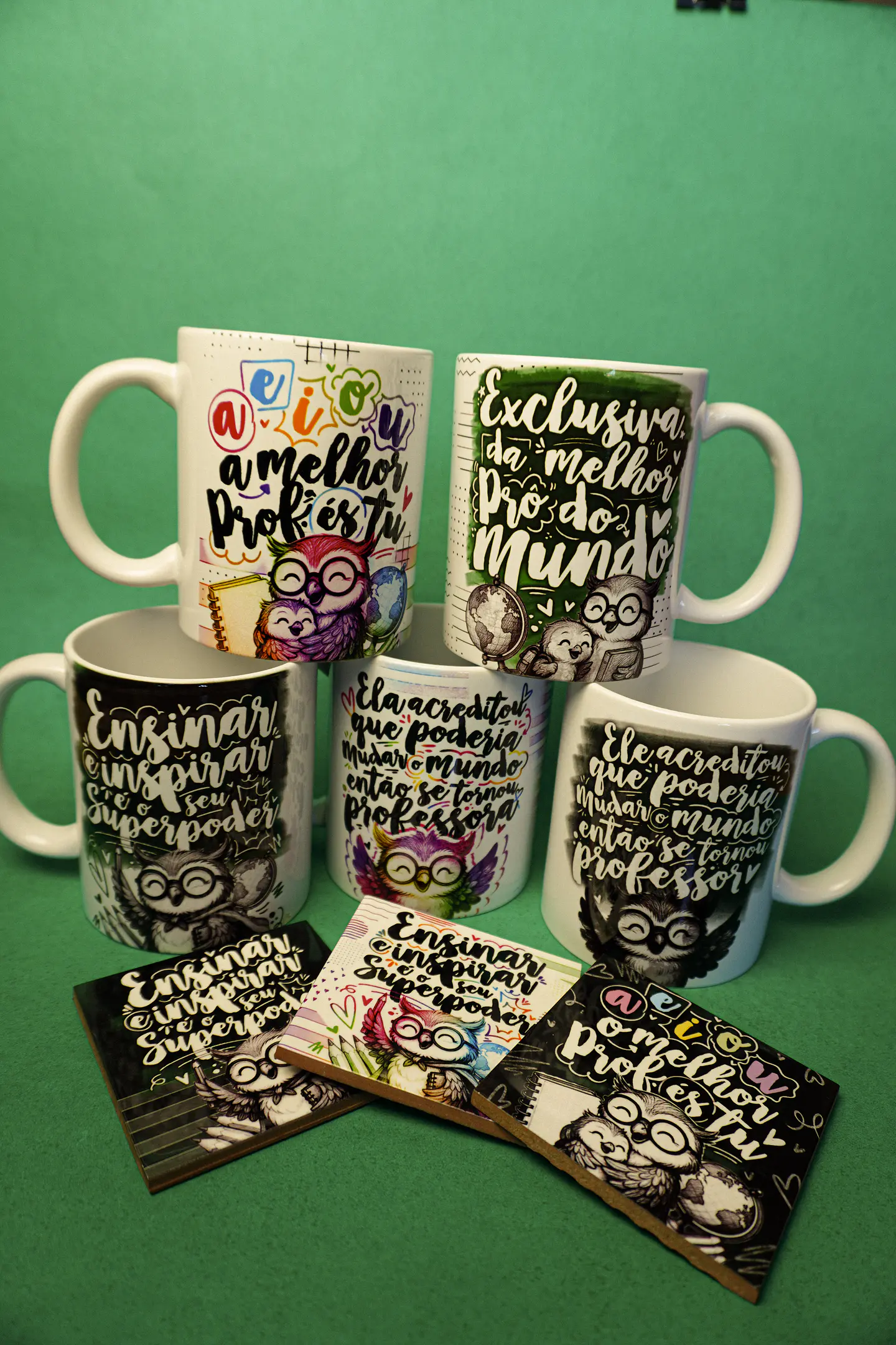 21 Artes para Caneca Dia dos Professores Arquivo em Png 5