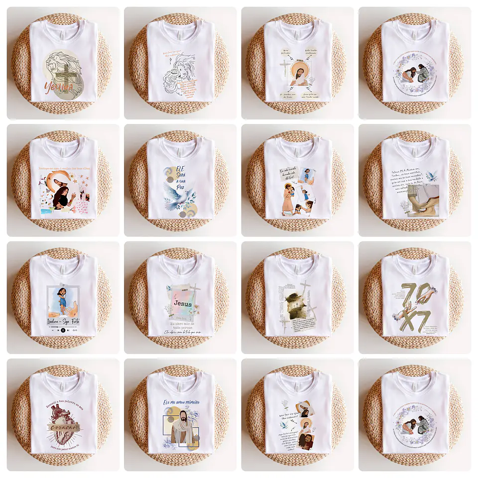 300 Artes para Camisa Gospel Frases Evangelicas Cristão Arquivo Editável  14