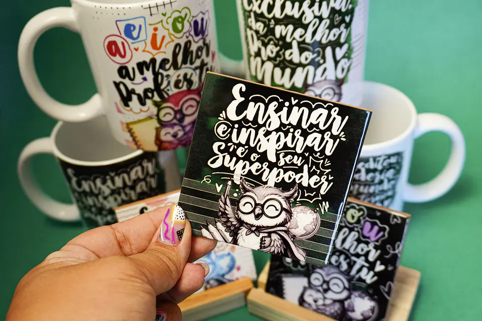 21 Artes para Caneca Dia dos Professores Arquivo em Png 9