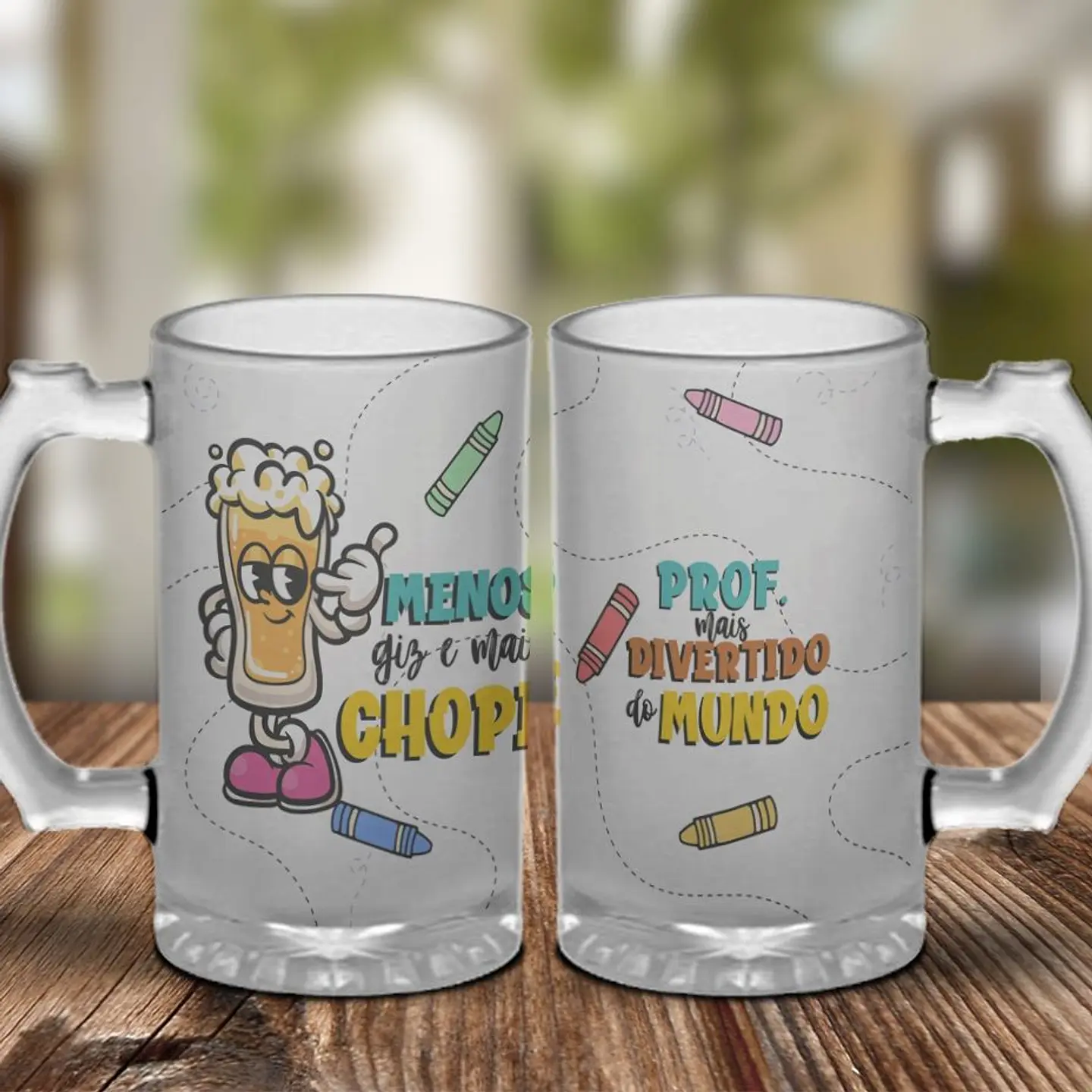 5 Artes para Copo Chopp Dia do Professor Divetido Arquivo Editável  2