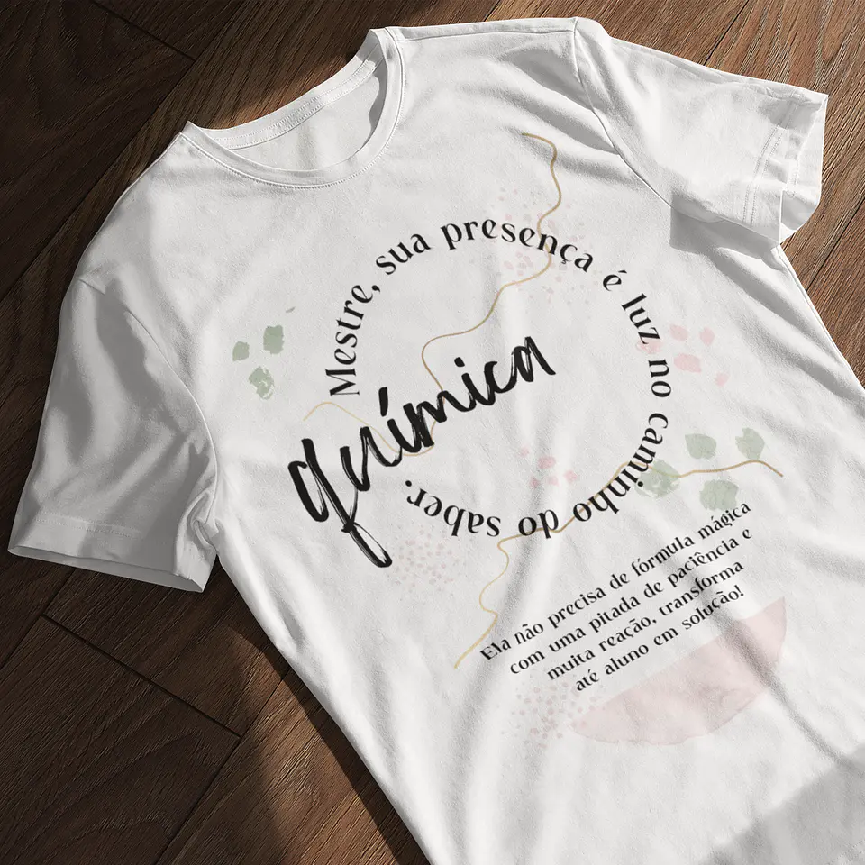 5 Artes para Camisa Professoras Matérias Arquivo Editável  4