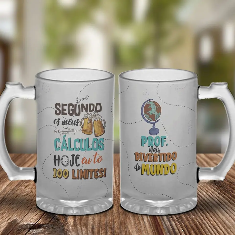 5 Artes para Copo Chopp Dia do Professor Divetido Arquivo Editável  3