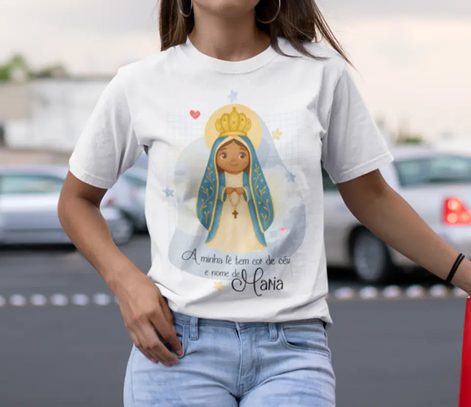 6 Artes para Camisa Nossa Senhora Aparecida Arquivo Editável  4