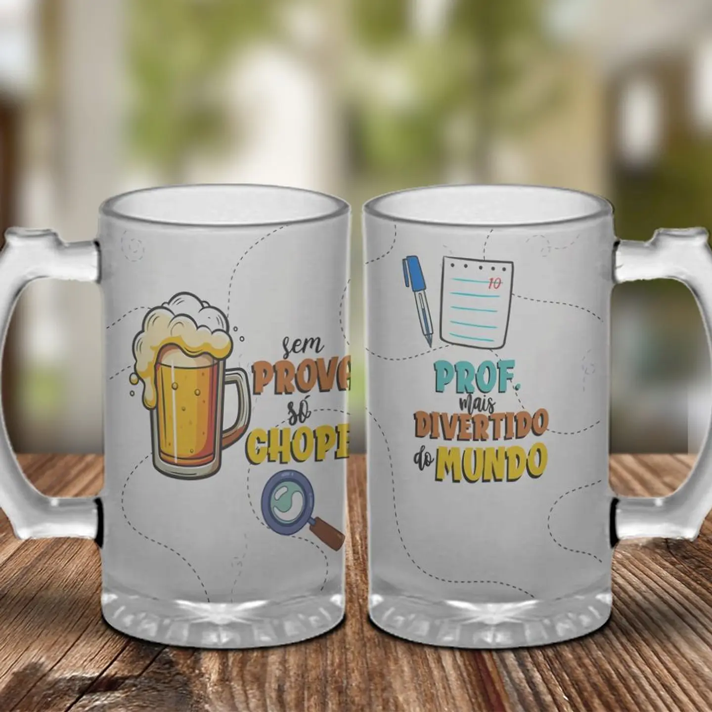 5 Artes para Copo Chopp Dia do Professor Divetido Arquivo Editável  4