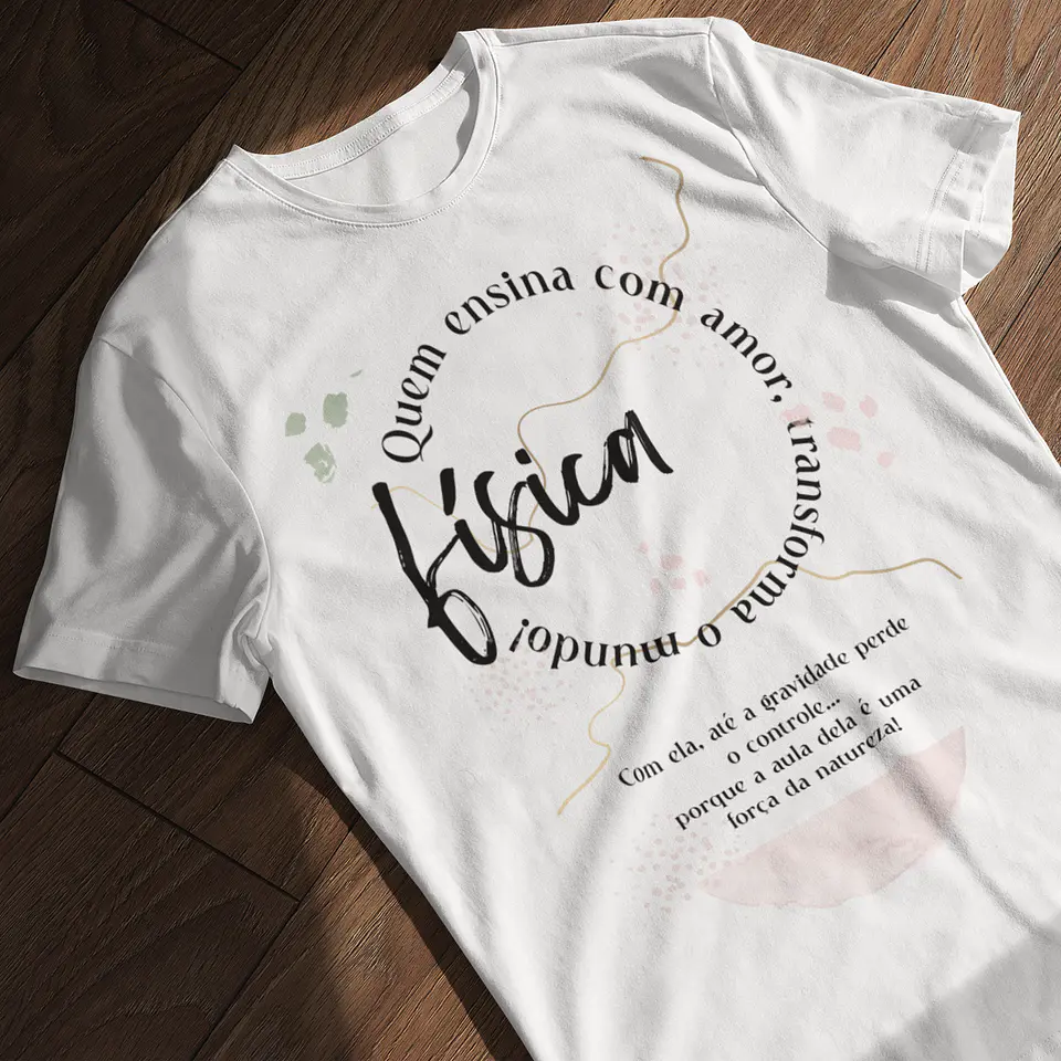 5 Artes para Camisa Professoras Matérias Arquivo Editável  7