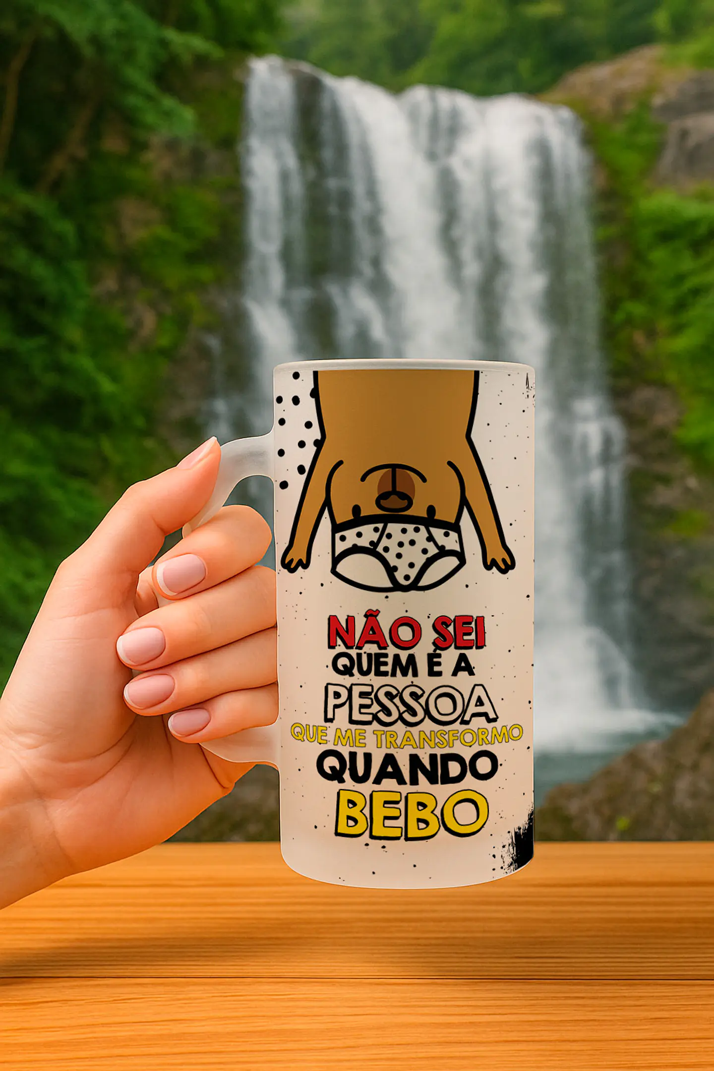 6 Artes para Copo chopp Capivara Frases Arquivo Editável  3