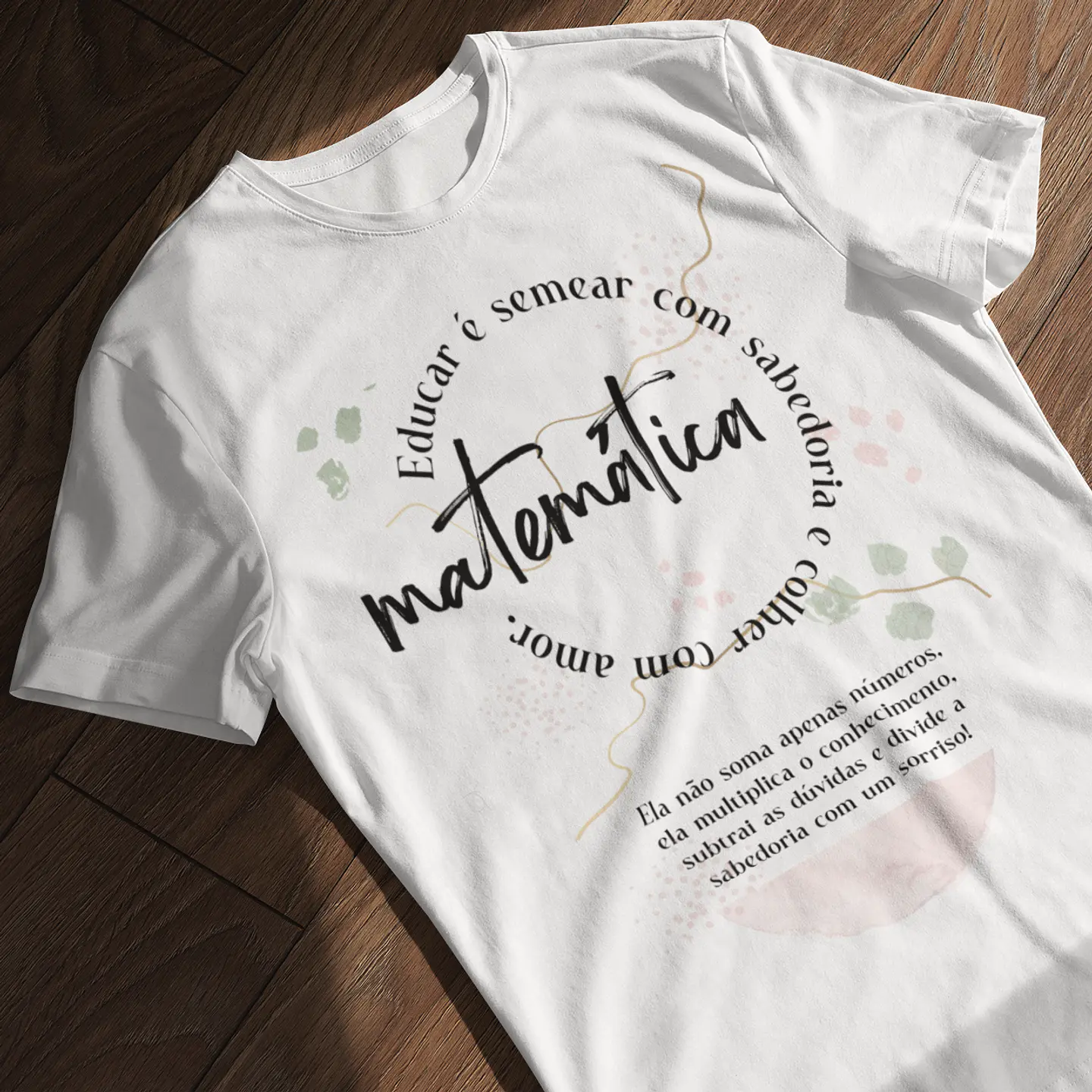 5 Artes para Camisa Professoras Matérias Arquivo Editável  8