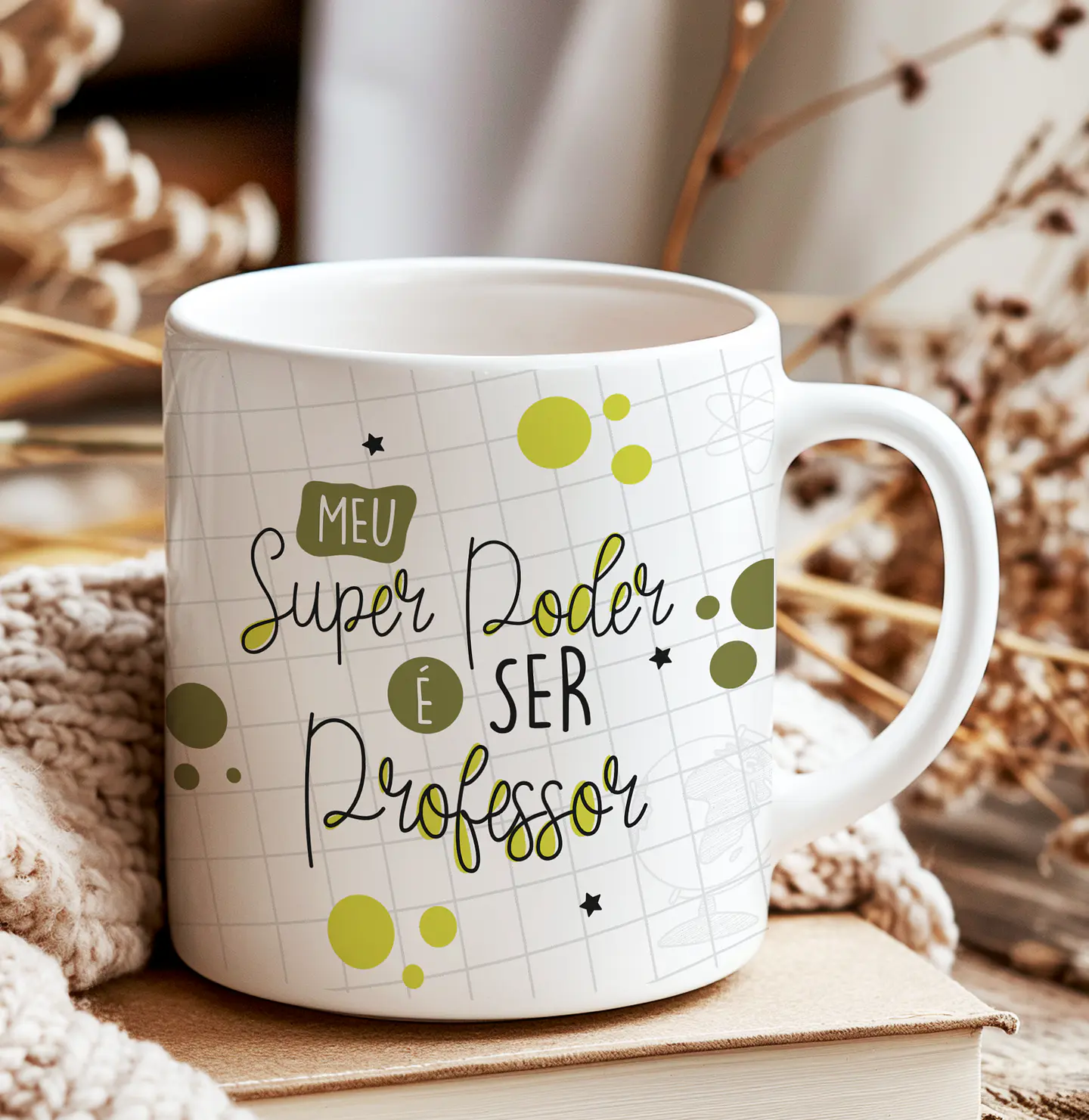 6 Artes para Caneca Professores Clean Arquivo Editável  5