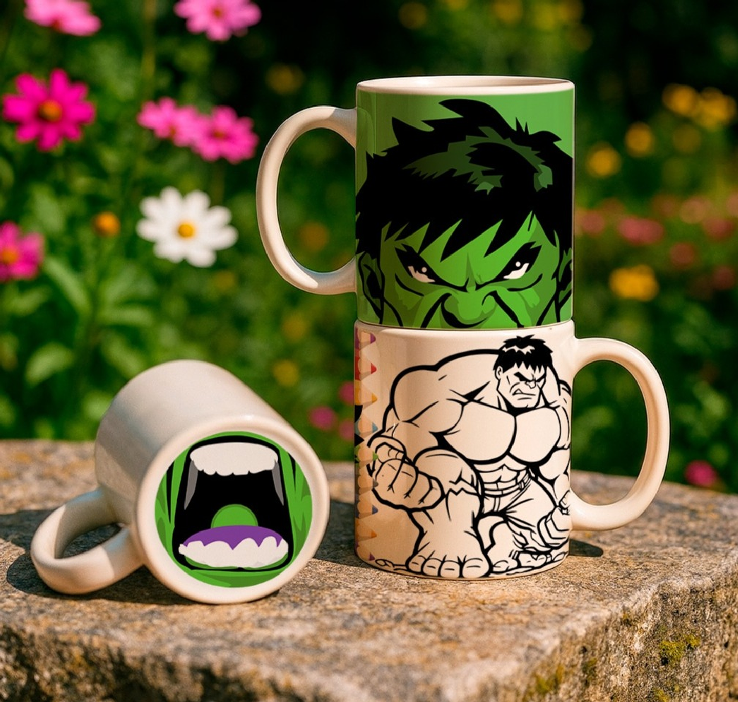 8 Artes para Caneca Bocão Infantil Personagens Arquivo em Jpg 1