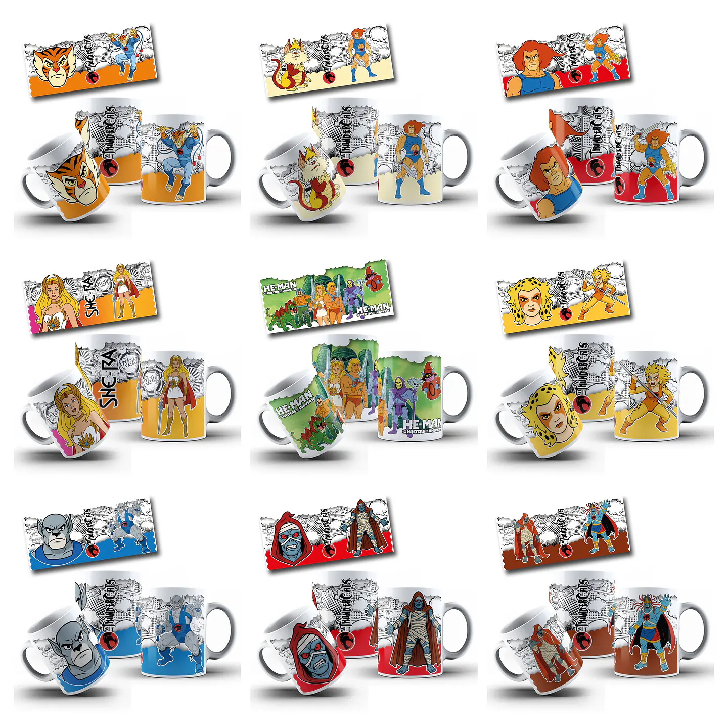 33 Artes para Caneca Clássicos da Minha Infância Guardiões da Nostalgia Arquivo em Jpg  2