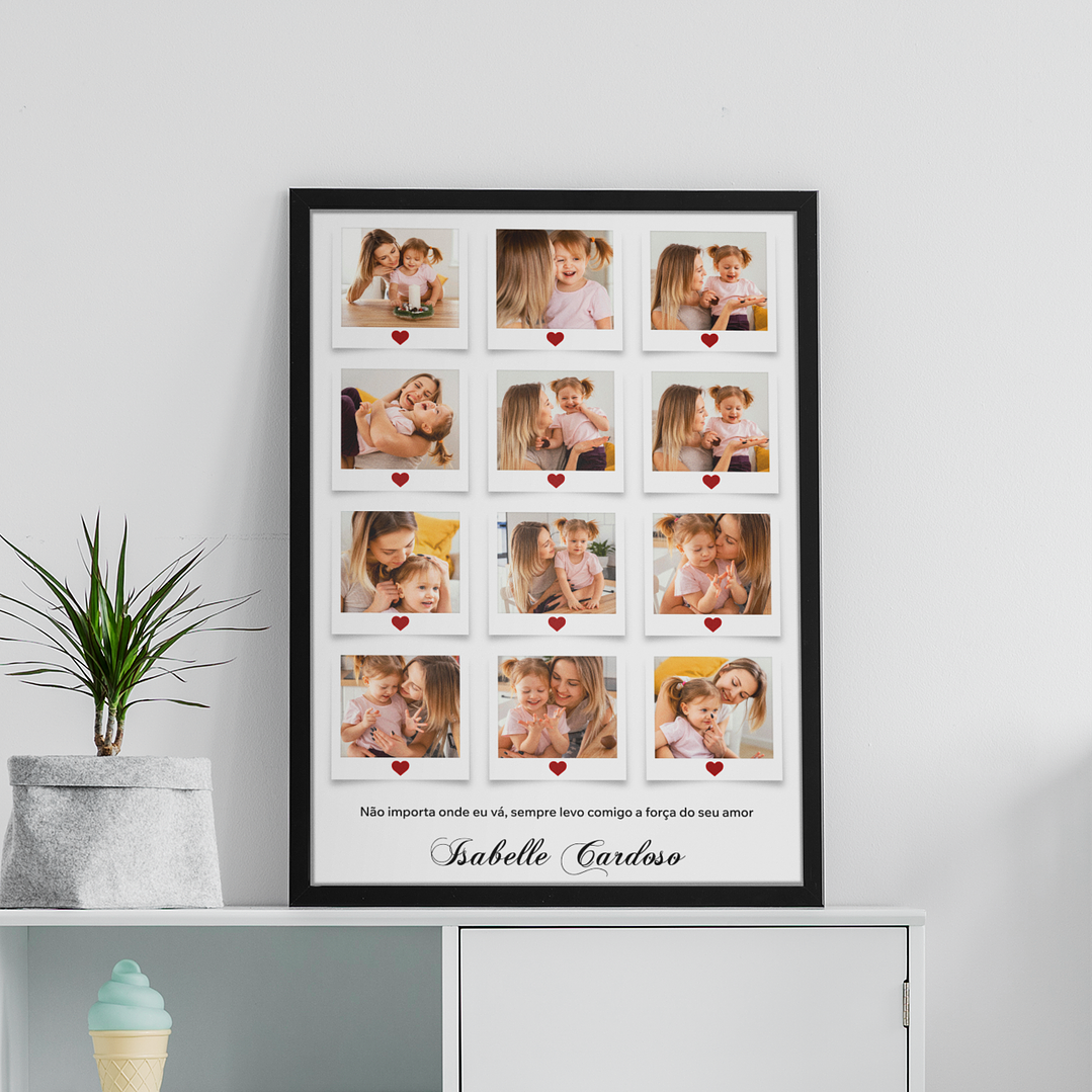 18 Artes para Quadro Dia das Mães Arquivo Editável  4