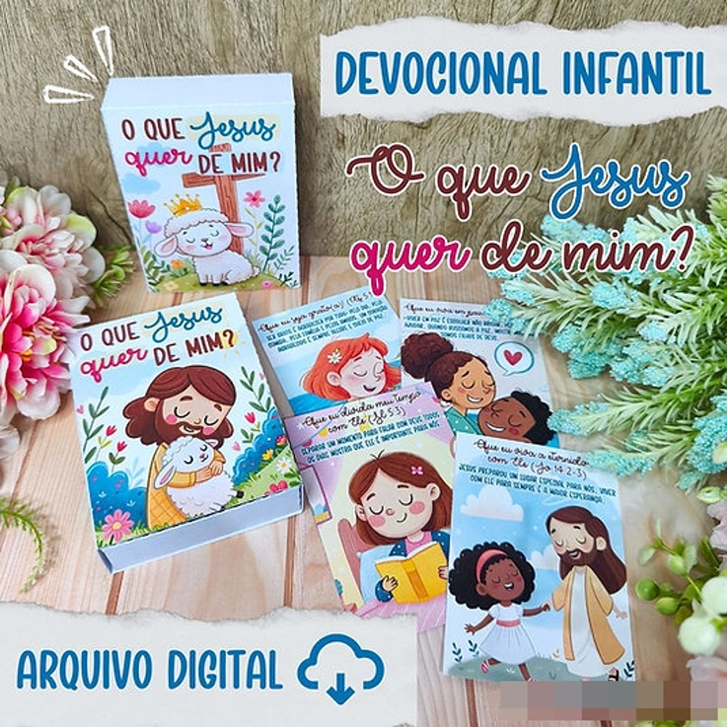 Arquivo Devocional Infantil O que Jesus quer de mim Arquivo em Jpg 1