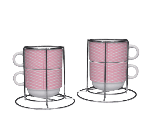 Arquivo Mockups Xicara e Torre de Xícara Editável 