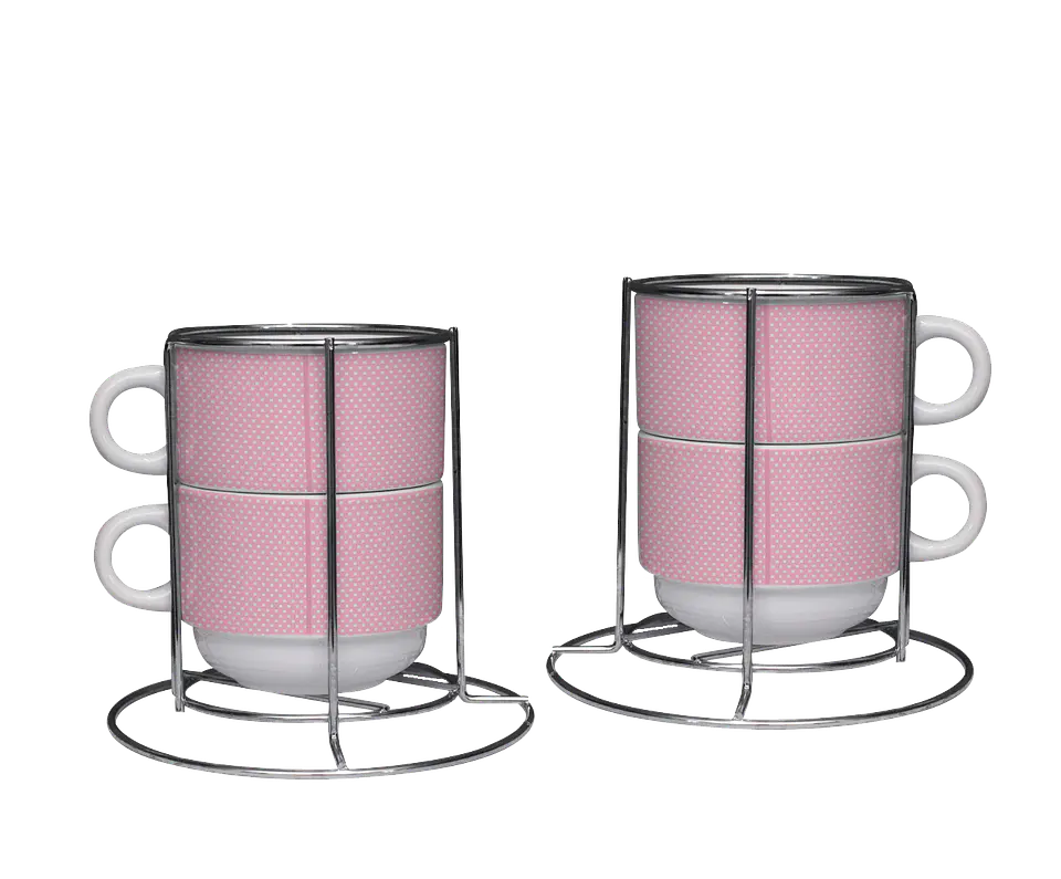 Arquivo Mockups Xicara e Torre de Xícara Editável  1