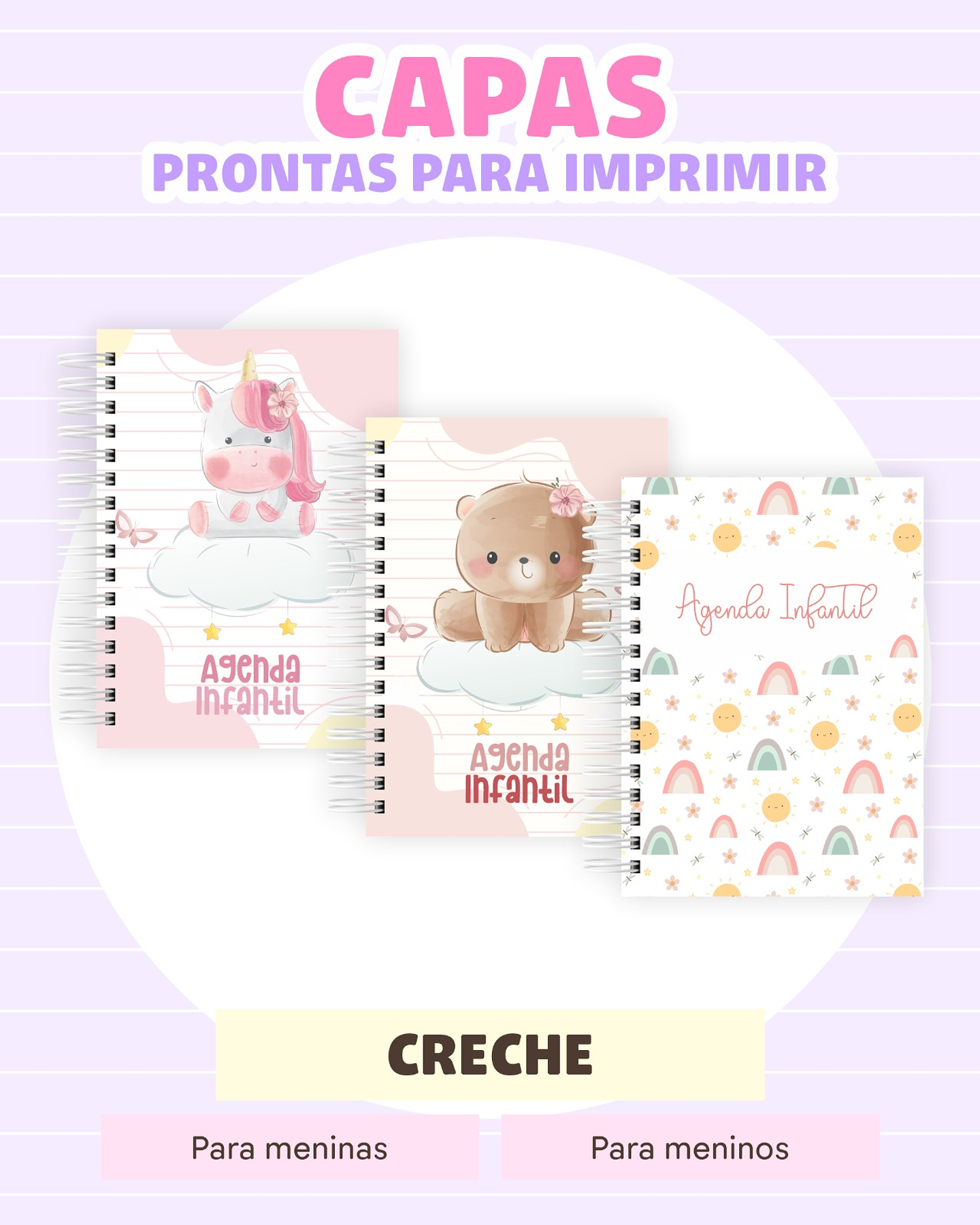 Arquivo Encadernação Agendas Escolares Neutras 2026 Arquivo em Pdf 3