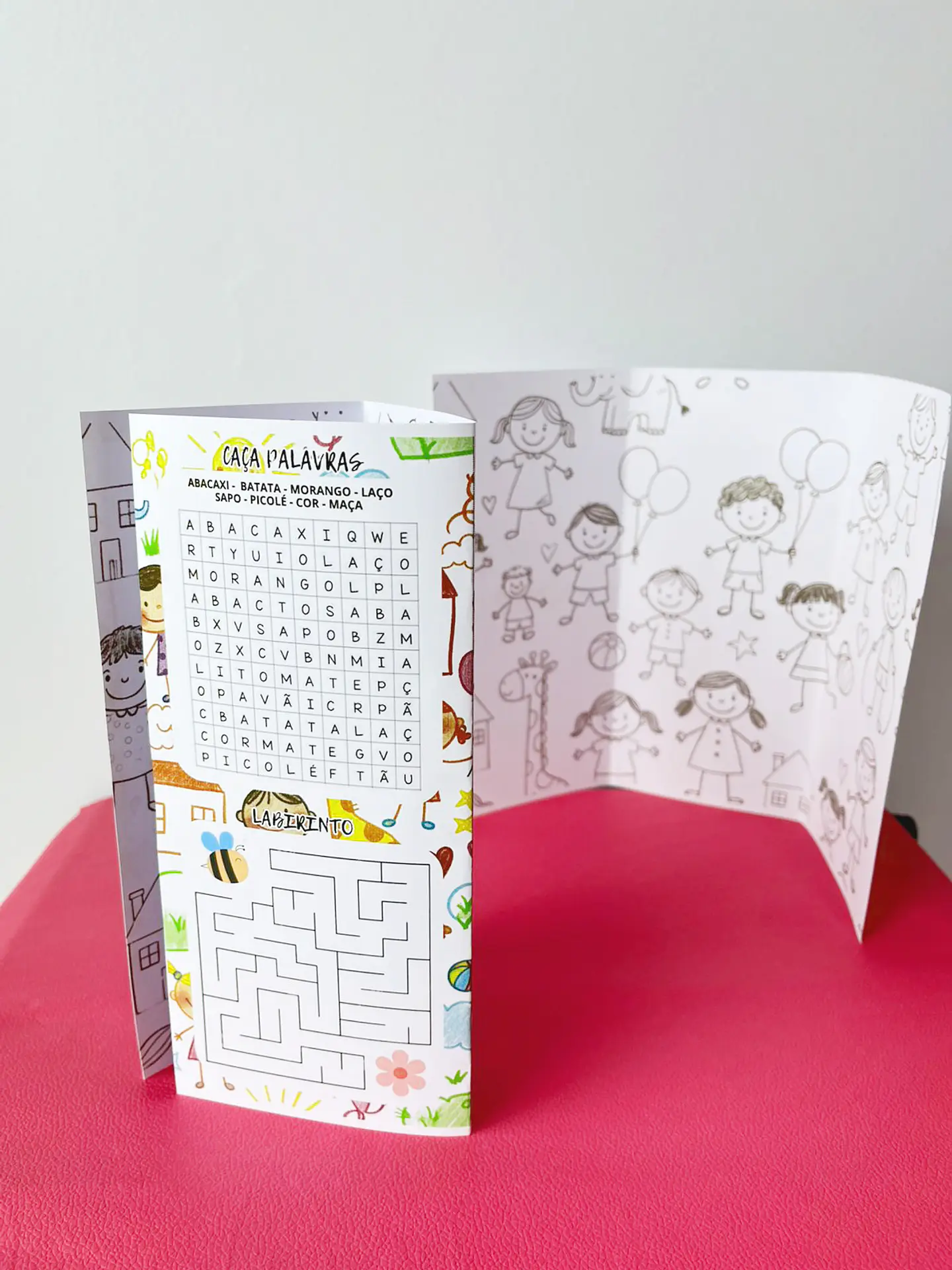 Arquivo Convite 3 partes Atividades Arquivo em Canva  4