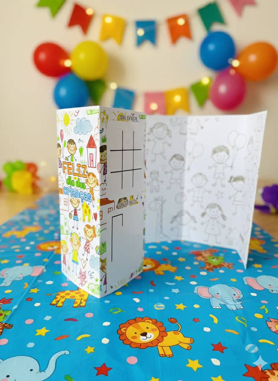 Arquivo Convite 3 partes Atividades Arquivo em Canva  6