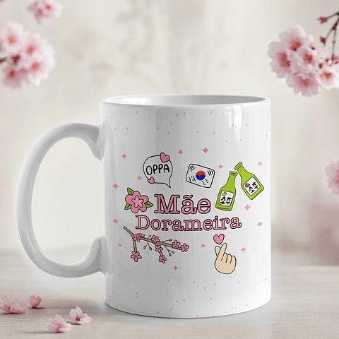 Artes Caneca Mãe Dorameira Arquivo em Jpg