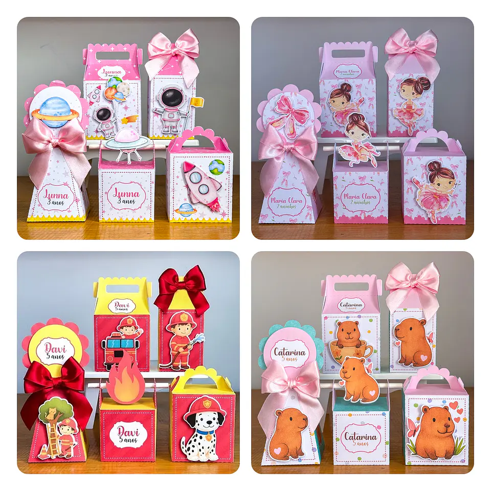 Arquivos de Corte Festa Mimos Lembrancinhas prontas em Studio 15