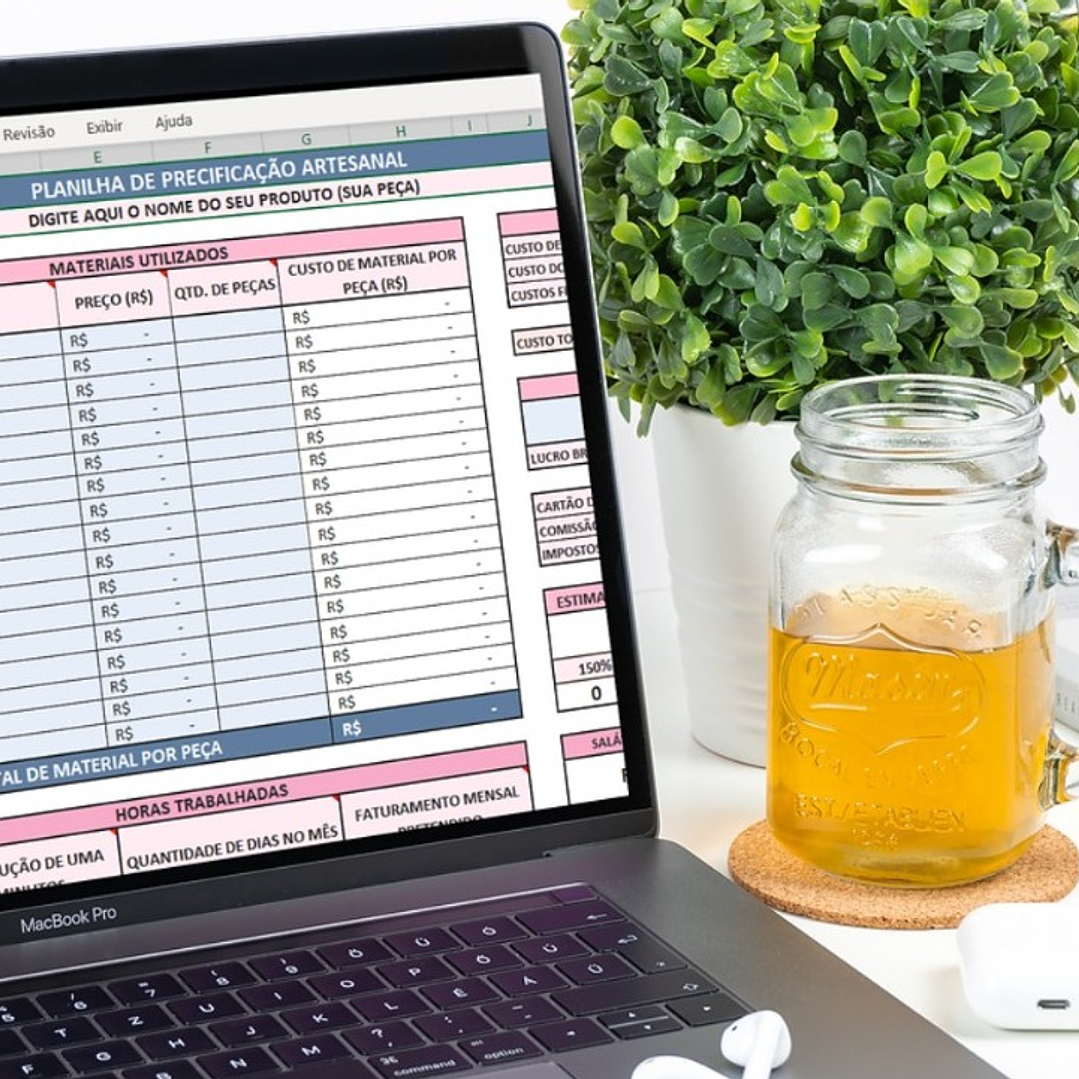 Arquivo Planilha para controle de Caixa Produto e Pedidos Editável em Excel 3