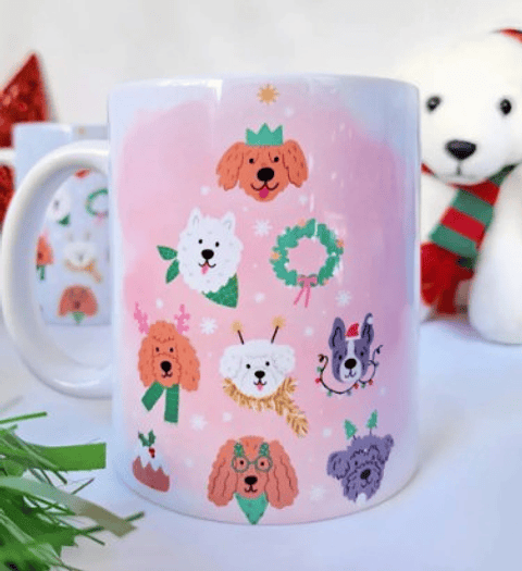 10 Artes para Caneca Natal Arquivo em Jpg 