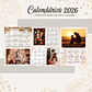 30 Artes para Calendarios Com Foto 2026 Arquivo em Png  - Thumbnail 6