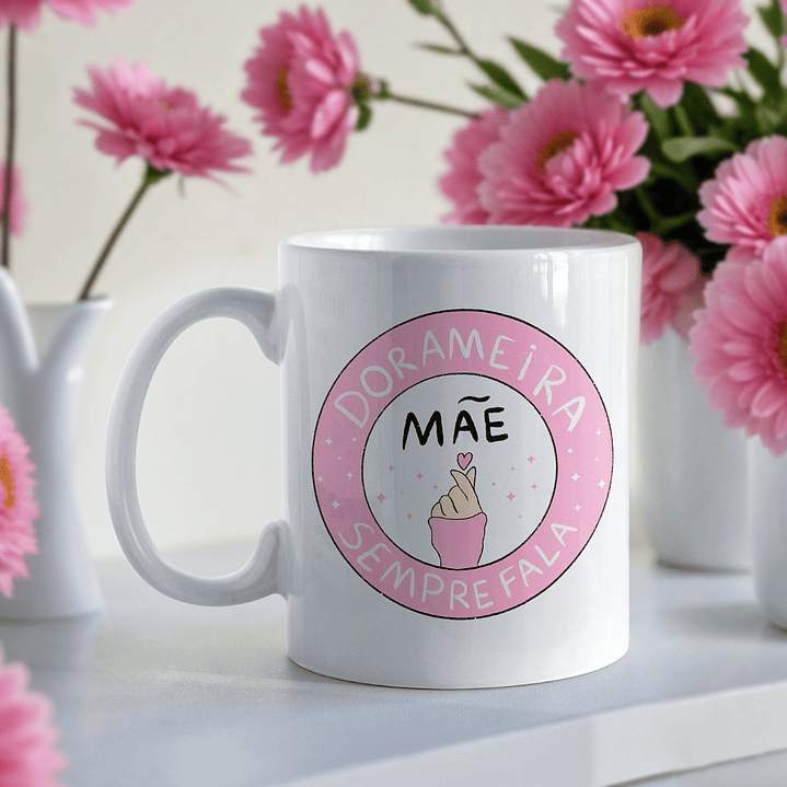 Artes Caneca Mãe Dorameira Arquivo em Jpg 1