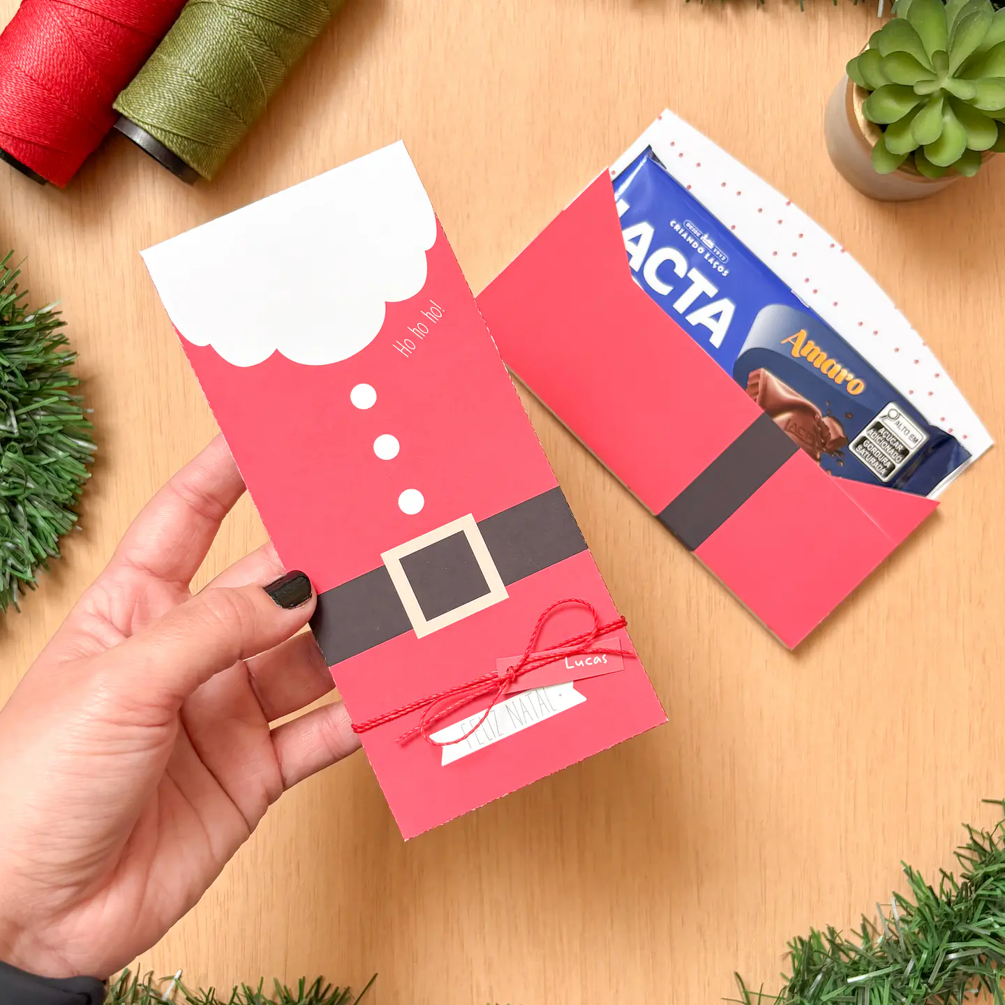 Arquivo Pronto Porta Barra de chocolate Arquivo em Pdf  5