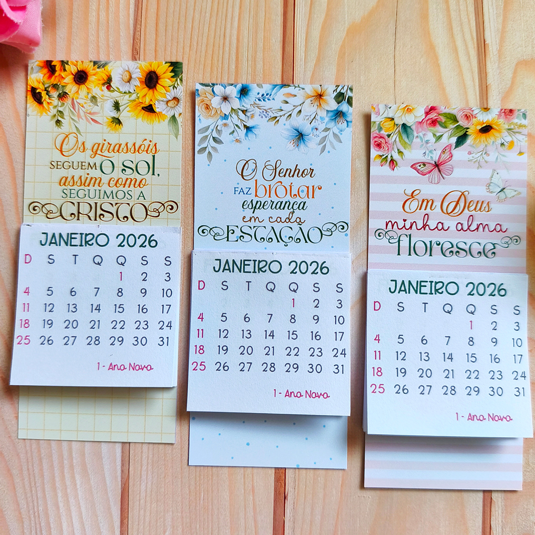 Arquivo Calendário Cristão Floral 2026 Arquivo em Jpg 5