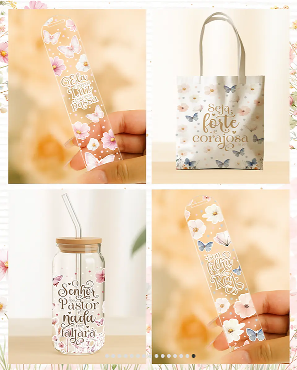 Arquivos para Encadenação e Mimos Chuva de Bençãos Arquivo em Pdf e Png 6