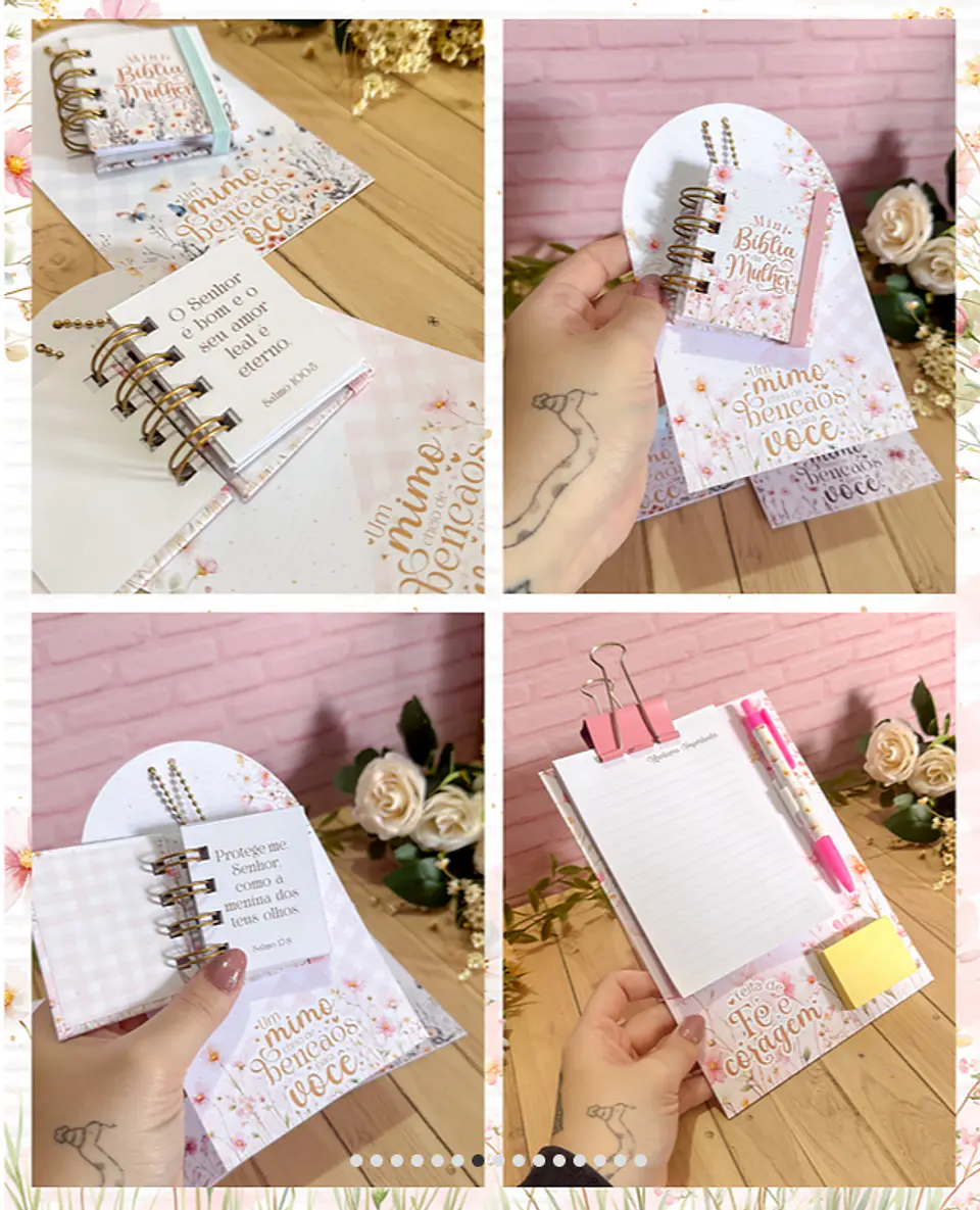 Arquivos para Encadenação e Mimos Chuva de Bençãos Arquivo em Pdf e Png 7