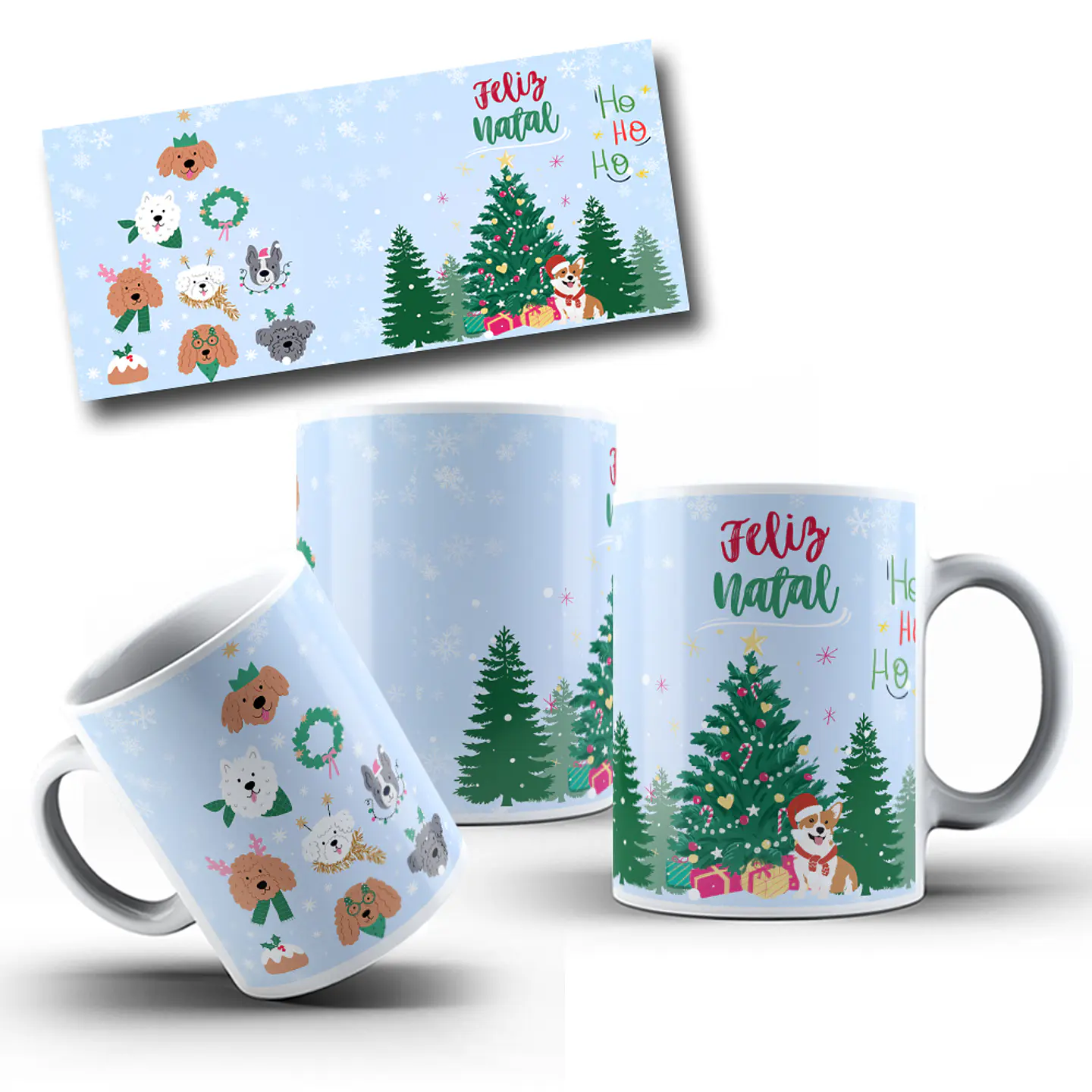 10 Artes para Caneca Natal Arquivo em Jpg  11