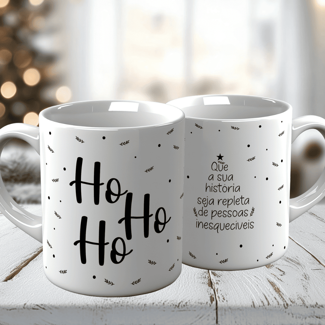 10 Artes para Caneca Natal Minimalista Arquivo em Jpg 3