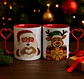 20 Artes para Caneca Natal 3d Linhas Natal Arquivo em Jpg  - Thumbnail 3