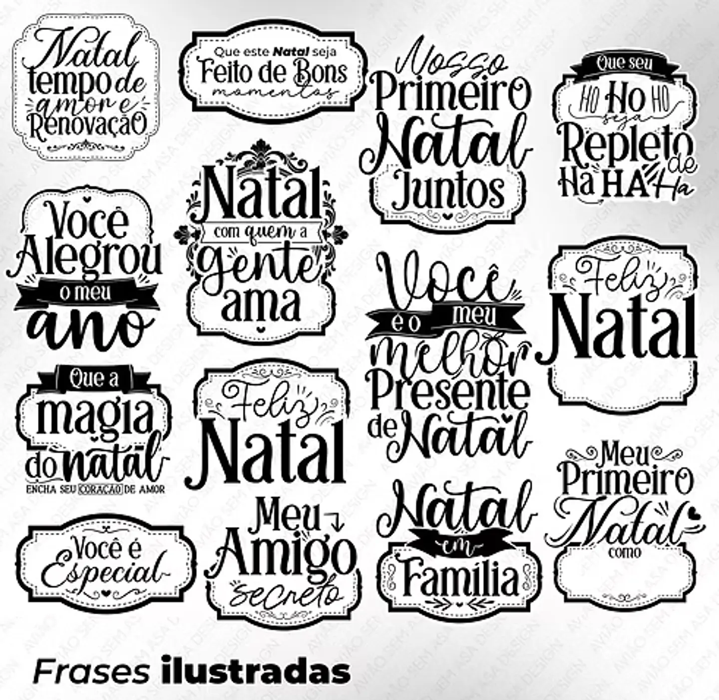 39 Artes para Caneca e Azulejo Natal Papai Noel Arquivo em Png  4