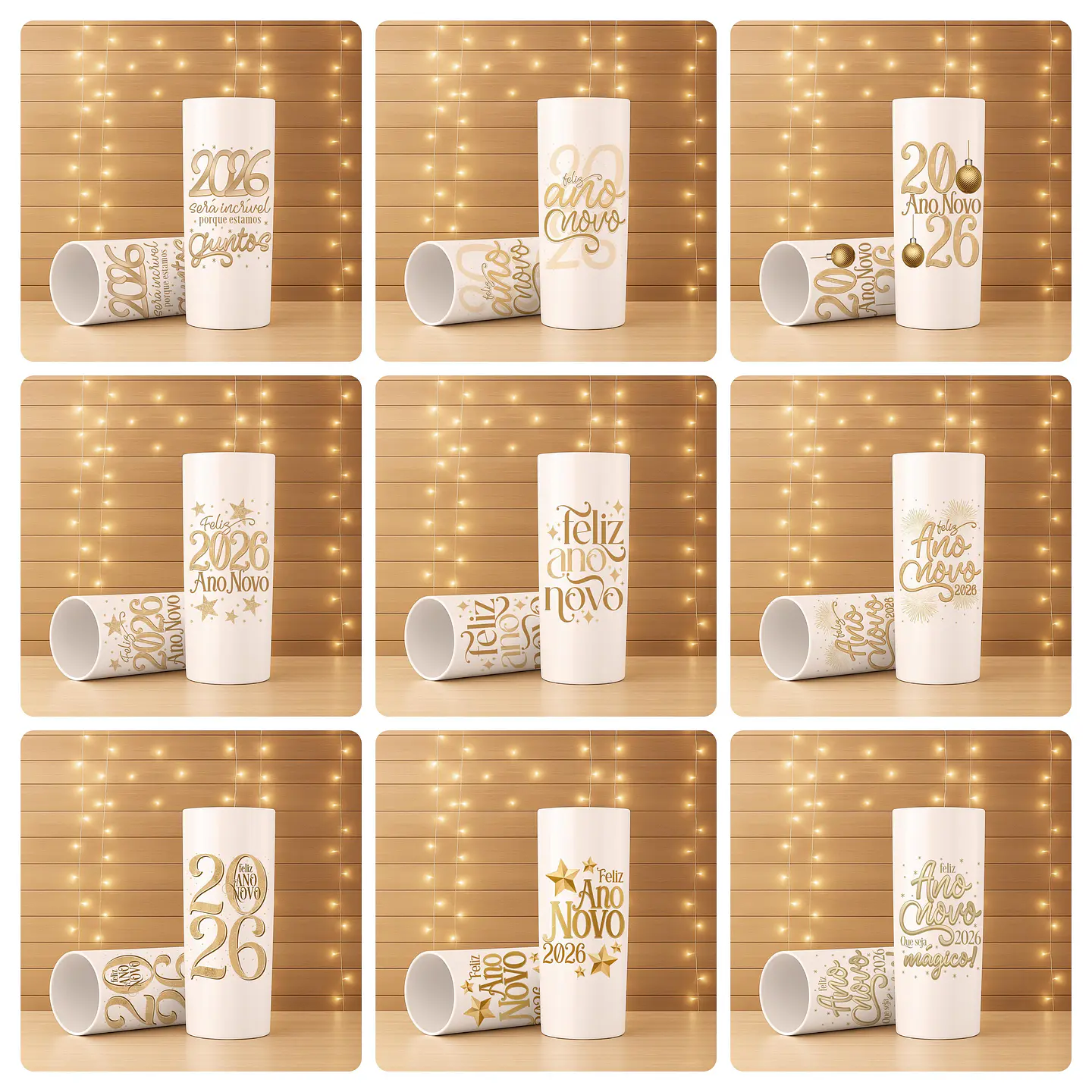 168 Artes para Camisa, Caneca, Body, Copo e Capa agenda Ano novo 2026 Arquivo Editável e Jpg 3