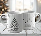 10 Artes para Caneca Natal Minimalista Arquivo em Jpg - Thumbnail 10