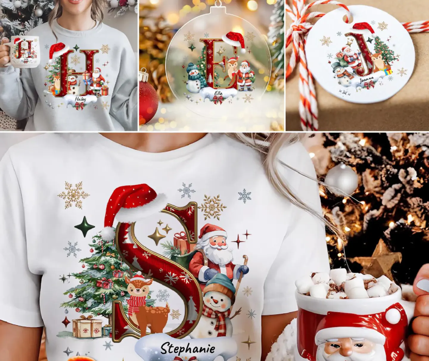 Kit Digital  Grinch + Alfabeto Natal em Png  7