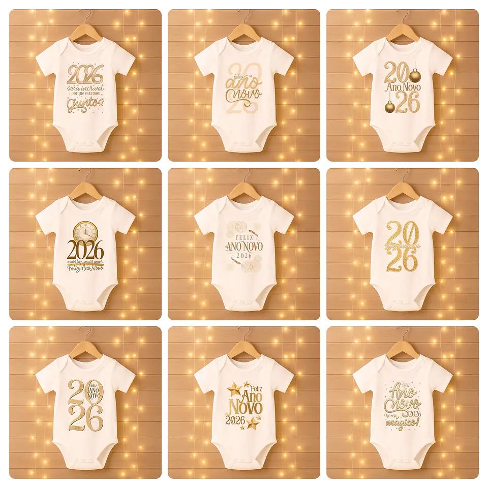 168 Artes para Camisa, Caneca, Body, Copo e Capa agenda Ano novo 2026 Arquivo Editável e Jpg 11