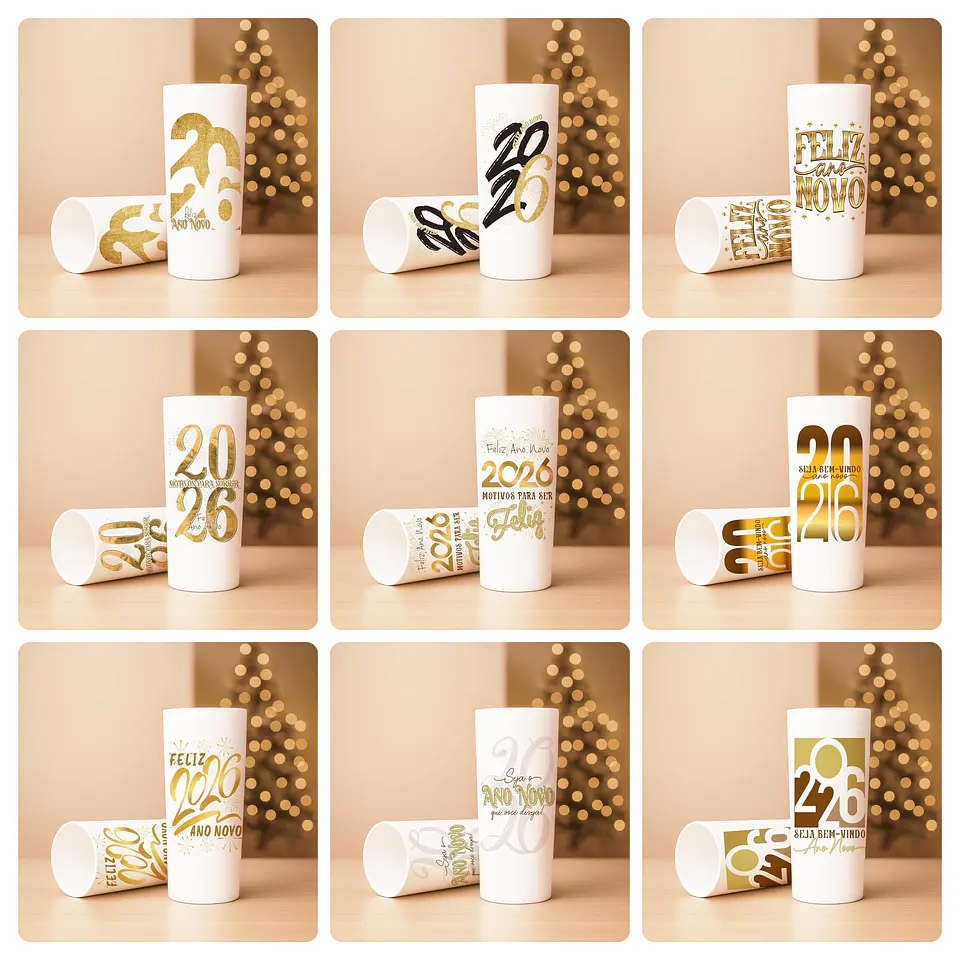 168 Artes para Camisa, Caneca, Body, Copo e Capa agenda Ano novo 2026 Arquivo Editável e Jpg 14