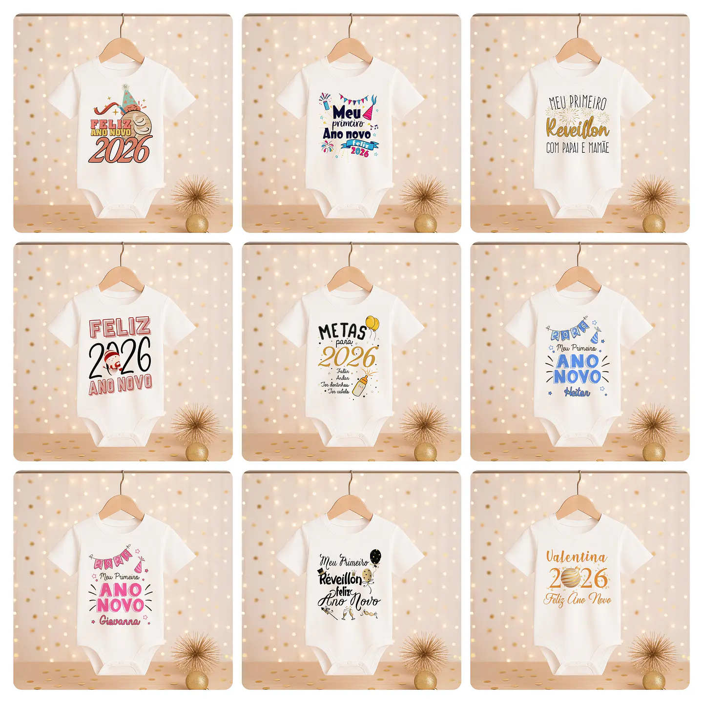 168 Artes para Camisa, Caneca, Body, Copo e Capa agenda Ano novo 2026 Arquivo Editável e Jpg 19
