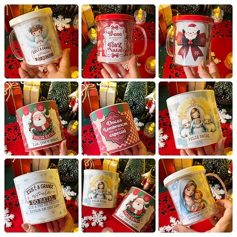 Arquivos Mimos Natal Completo Papai Noel Arquivo em Png